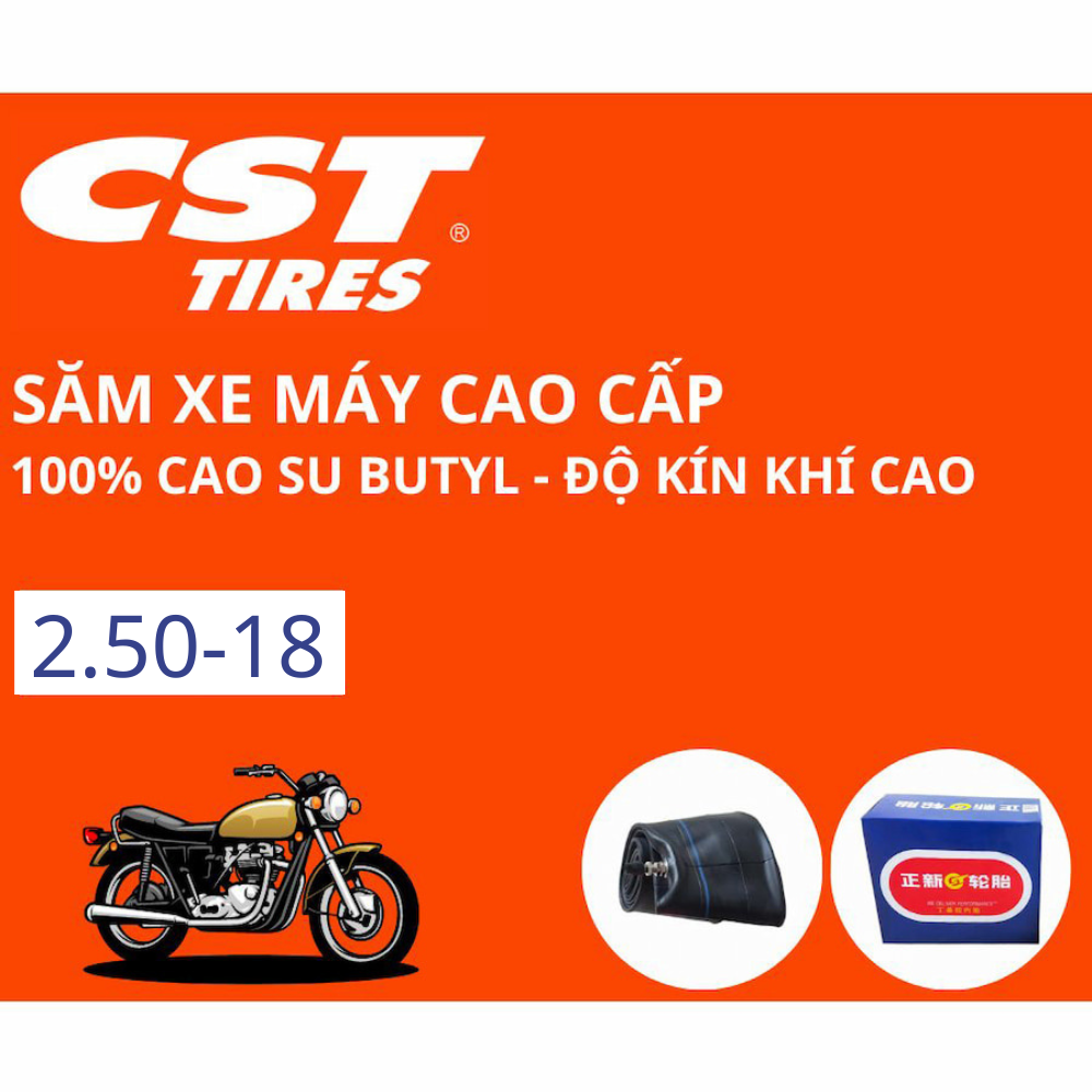 SĂM XE RUỘT XE CHENGSHIN 2.50-18 70/90-18 70/100-18